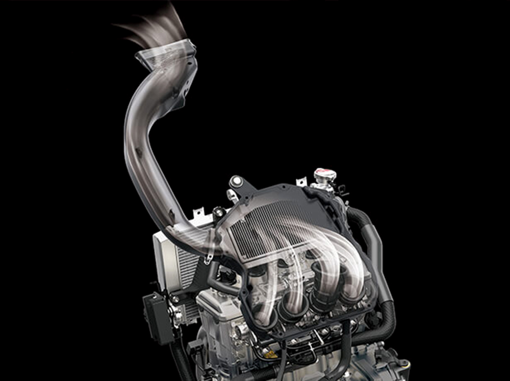 ram air Ninja ZX25R KRT 2023